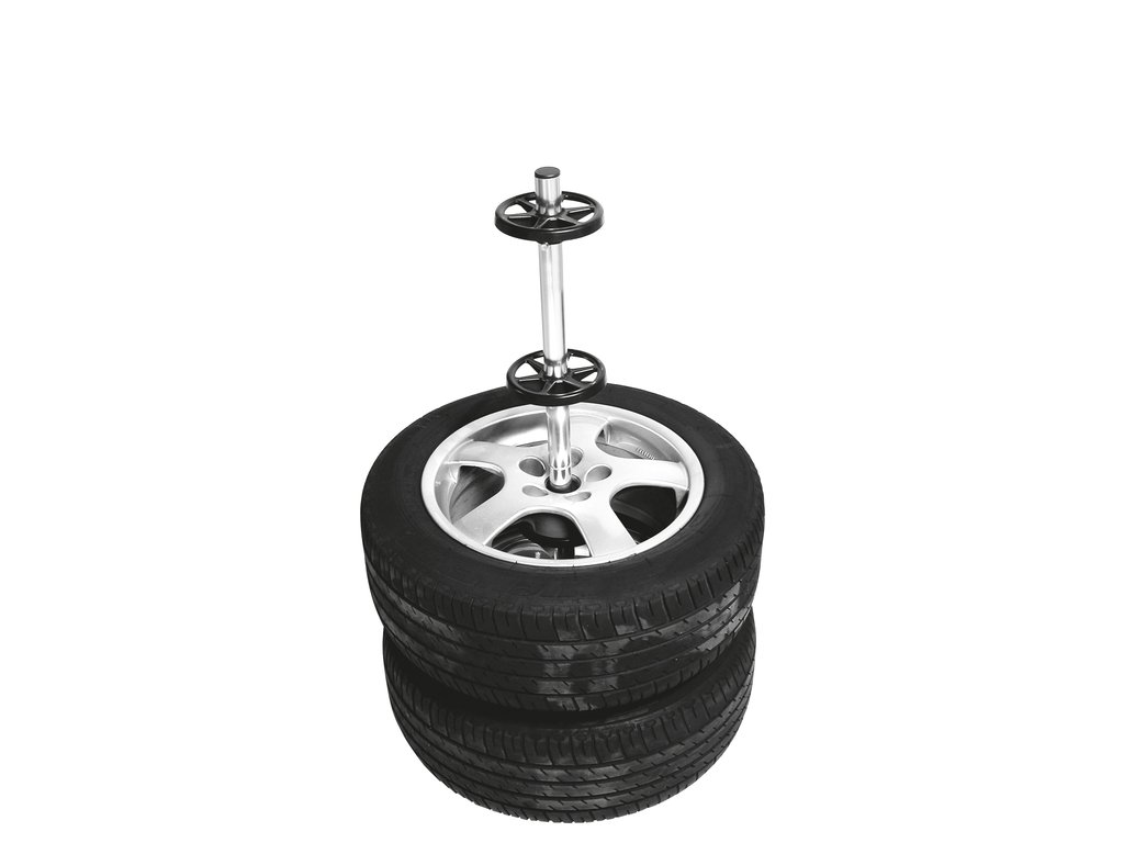 Suport depozitare 4 roti Carpoint din aluminiu, max. 100 kg