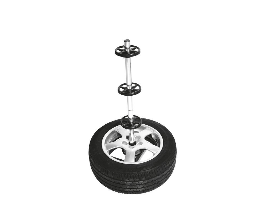 Suport depozitare 4 roti Carpoint din aluminiu, max. 100 kg