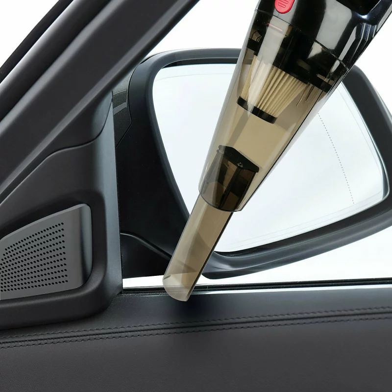 Aspirator auto portabil 12V 100W cu filtru detașabil și accesorii