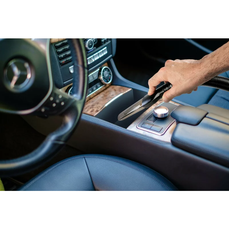 Aspirator auto portabil 12V 100W cu filtru detașabil și accesorii