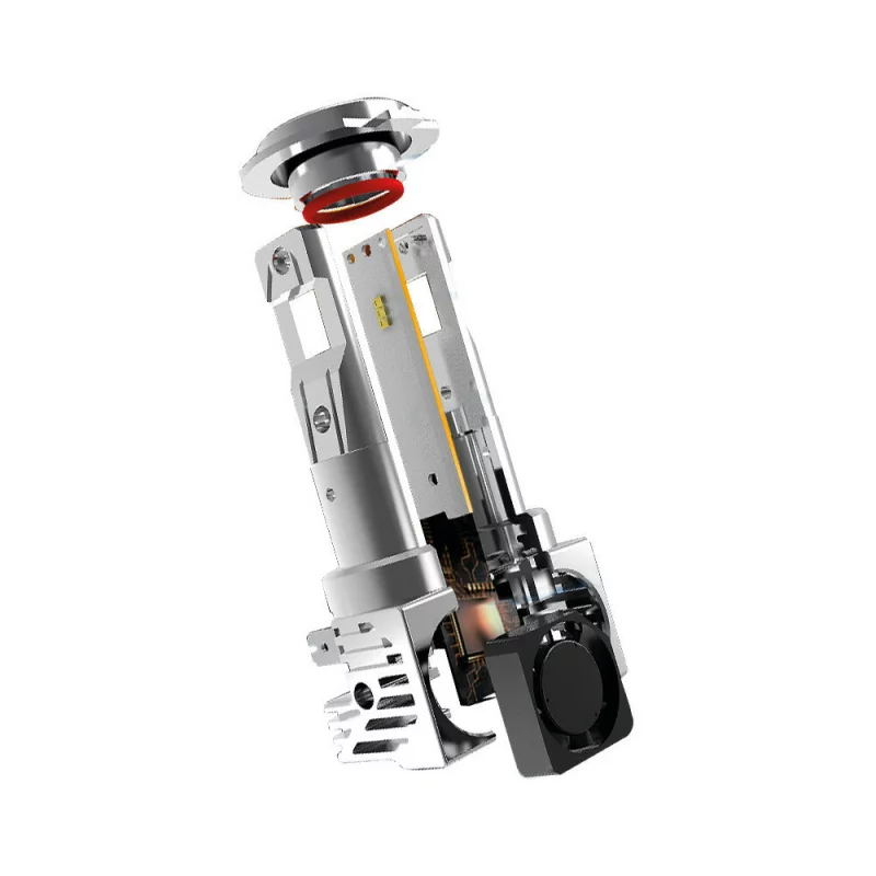 Set 2 becuri LED H4 25W 6500K P43t 9-32V Halo Killer