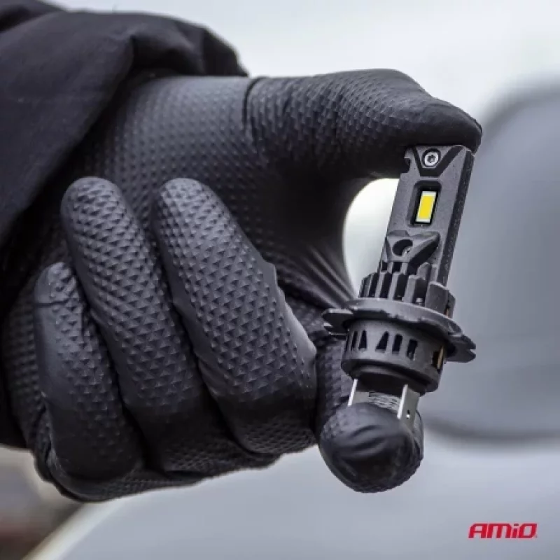 Bec LED auto H7/H18 F25 62W 12V/24V Amio pentru faruri