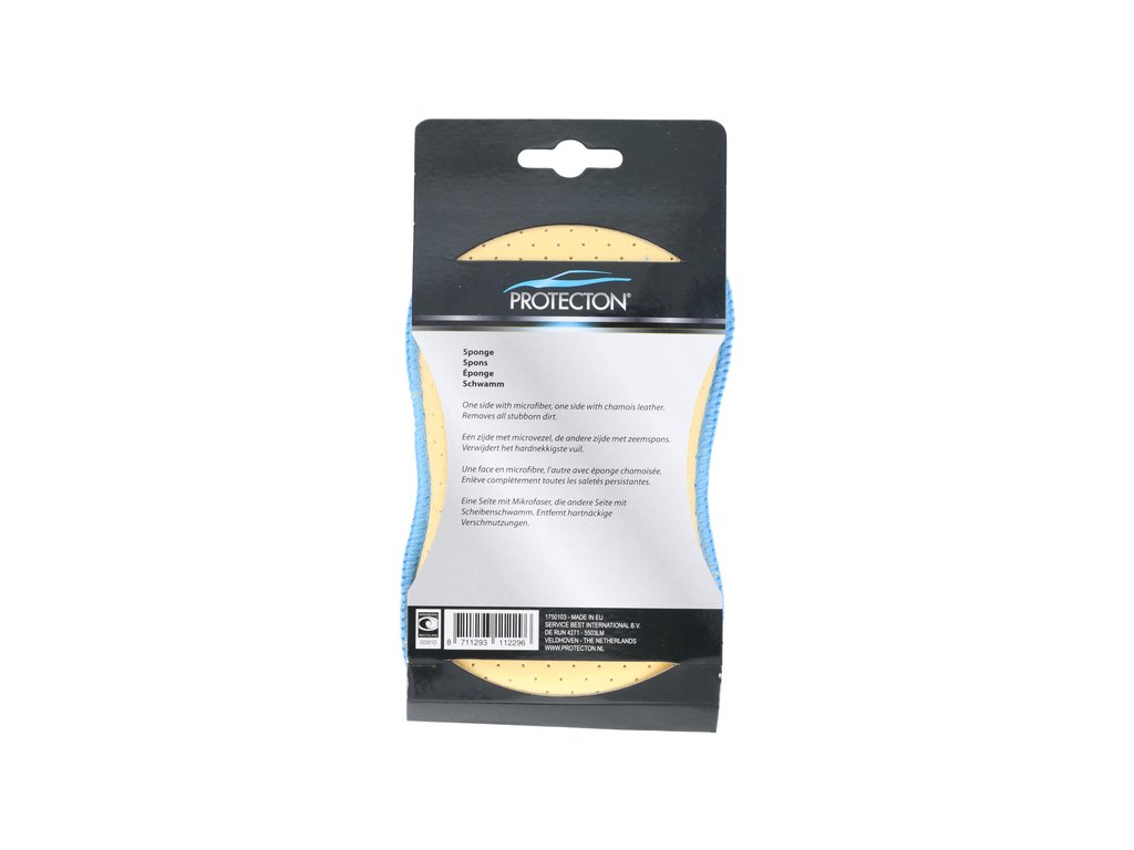Burete pentru spălat mașina 2 în 1 cu microfibre și burete Protecton