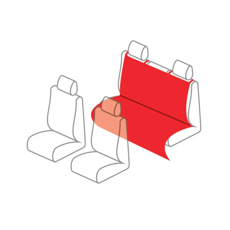 Husă protecție banchetă spate pentru animale, impermeabilă, 145x117 cm, Lampa