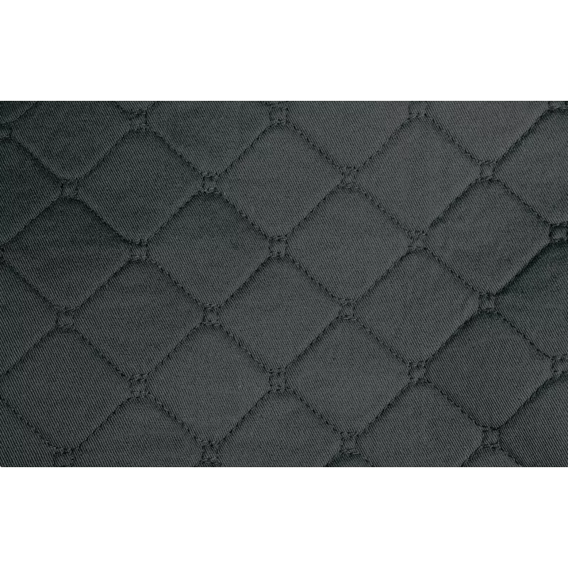 Husă scaun camion Silvia din bumbac, gri, 1 bucată, matlasată