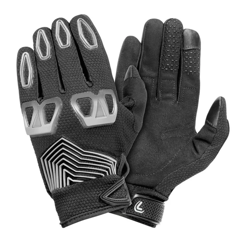 Manusi moto off-road Tough XL cu protectii anti-soc si functie tactila