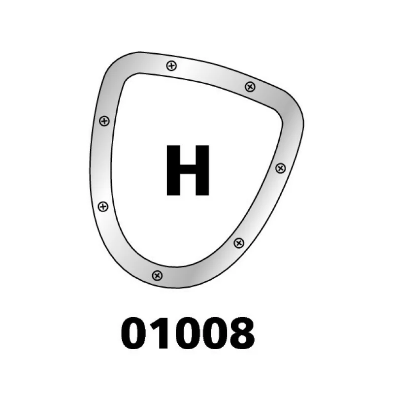 Ornament crom pentru burduf schimbător Renault Kangoo, Mégane, Scénic