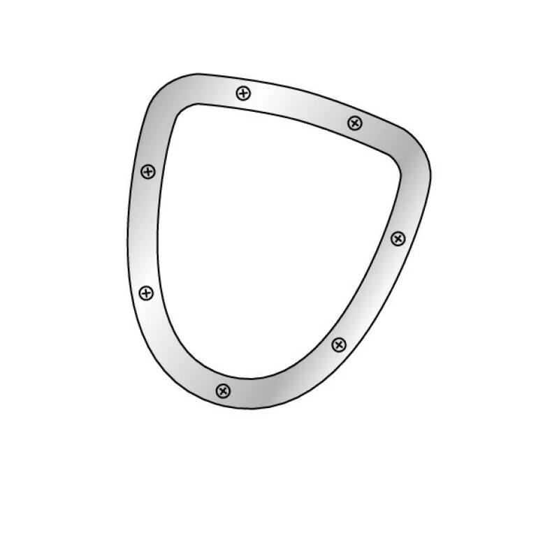 Ornament crom pentru burduf schimbător Renault Kangoo, Mégane, Scénic