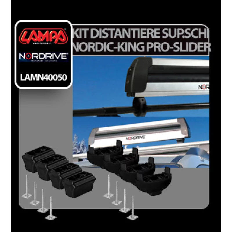 Kit prelungire distantiere pentru suporti schi Nordik-King si Pro-Slider