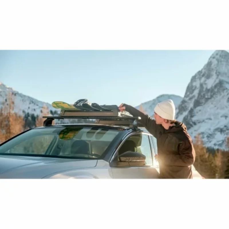 Suport schi auto glisant Pro-Slider EVO PS-60 din aluminiu, negru