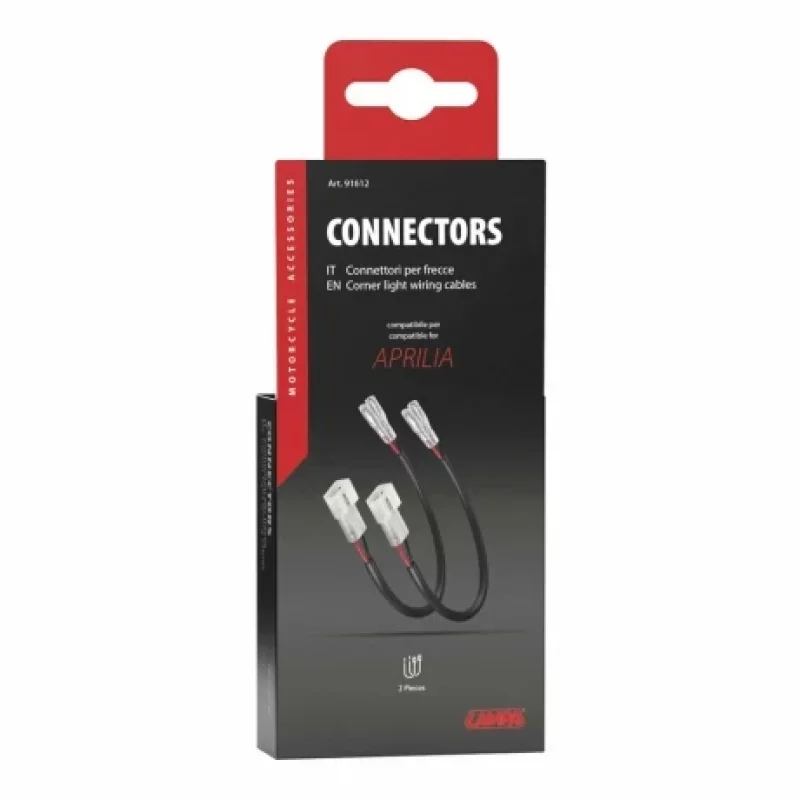 Set cabluri si mufe pentru semnalizatoare Aprilia, 2 bucati