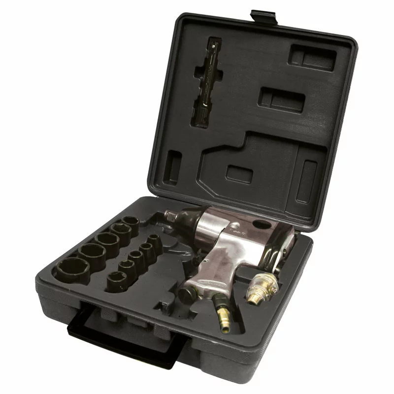 Set pistol pneumatic cu impact Carpoint, 310 Nm, 6 bar, 4500 rpm