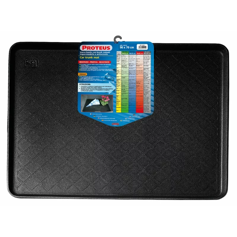Tăviță portbagaj auto Proteus 90x70 cm, rezistentă la apă, anti-alunecare