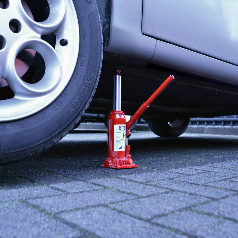 Cric hidraulic tip butelie Carpoint 2T, ridicare 155-325 mm