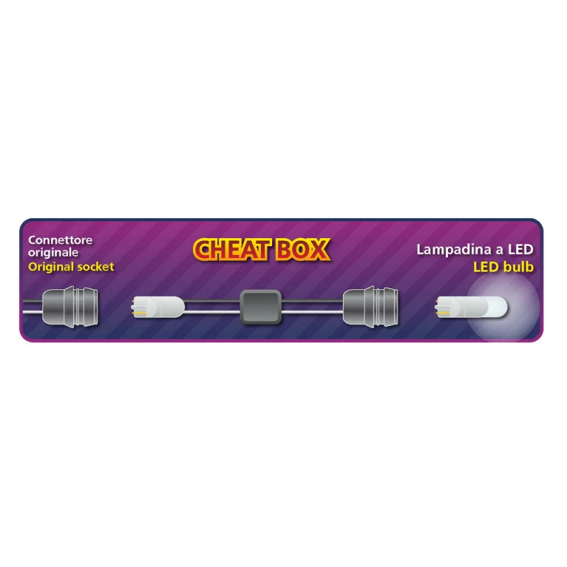 Kit anulare eroare bec ars LED T10 12V CANbus Cheat-Box, set 2 buc