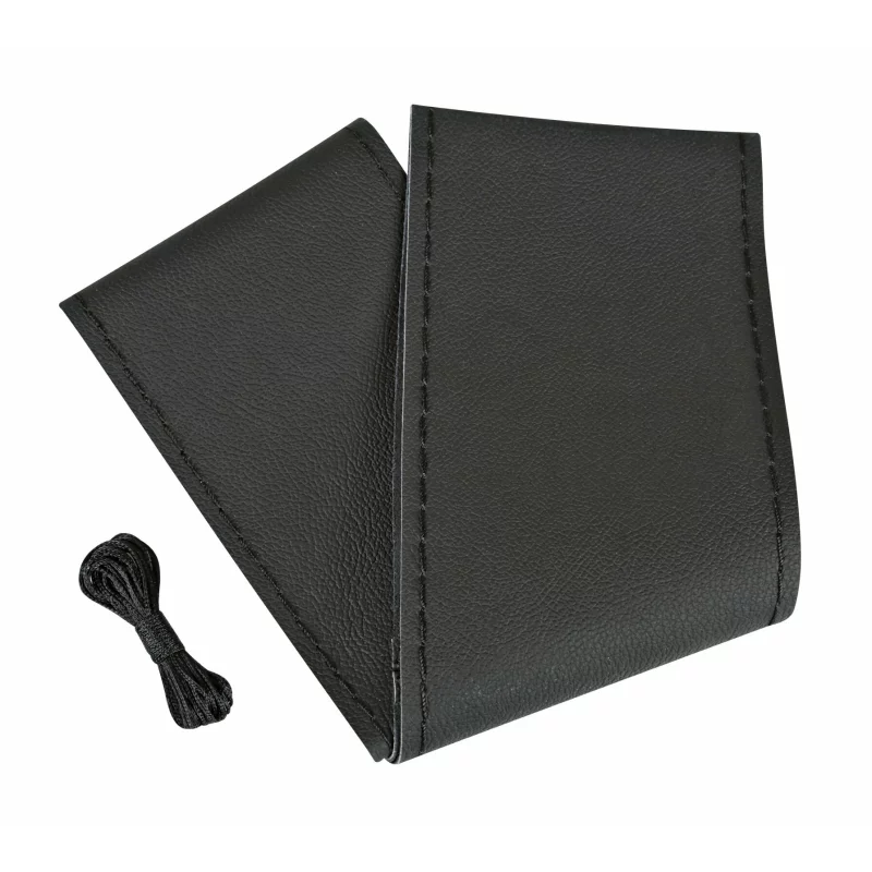 Manson volan din piele negru Pilot Lampa, marimea L, 37-39 cm