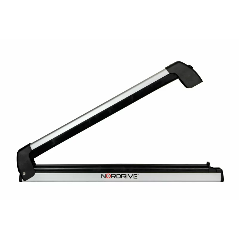 Suport schi din aluminiu Nordic-King EVO NK-60, argintiu, cu antifurt