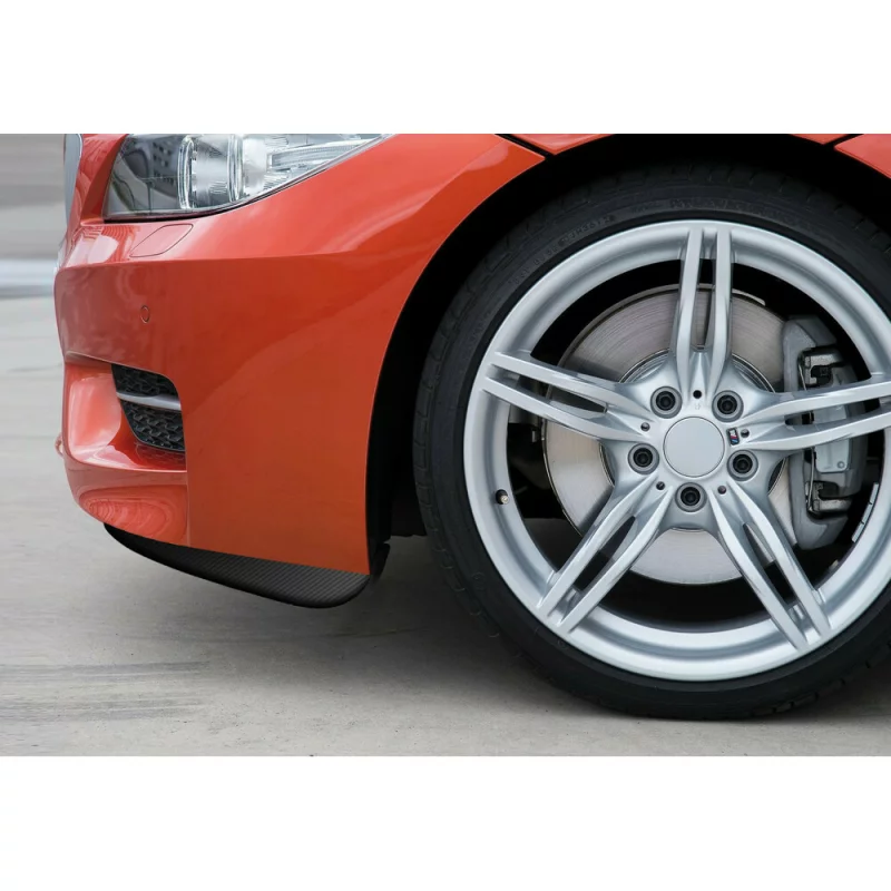 Protectoare spoiler auto Aero-Flaps M, 2 buc, 328x48 mm, negru carbon