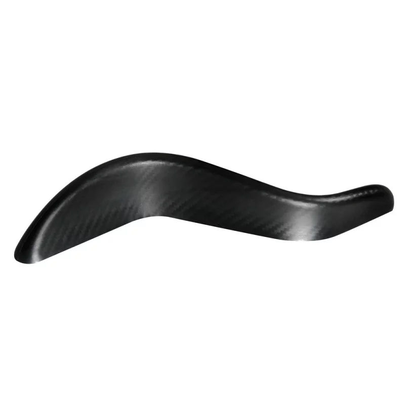 Protectoare spoiler auto Aero-Flaps S, 2 buc, 248x36 mm, negru carbon