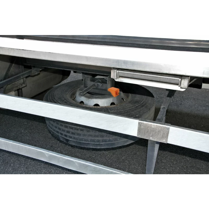 Antifurt pentru roata de rezerva camion, otel galvanizat, 2 chei