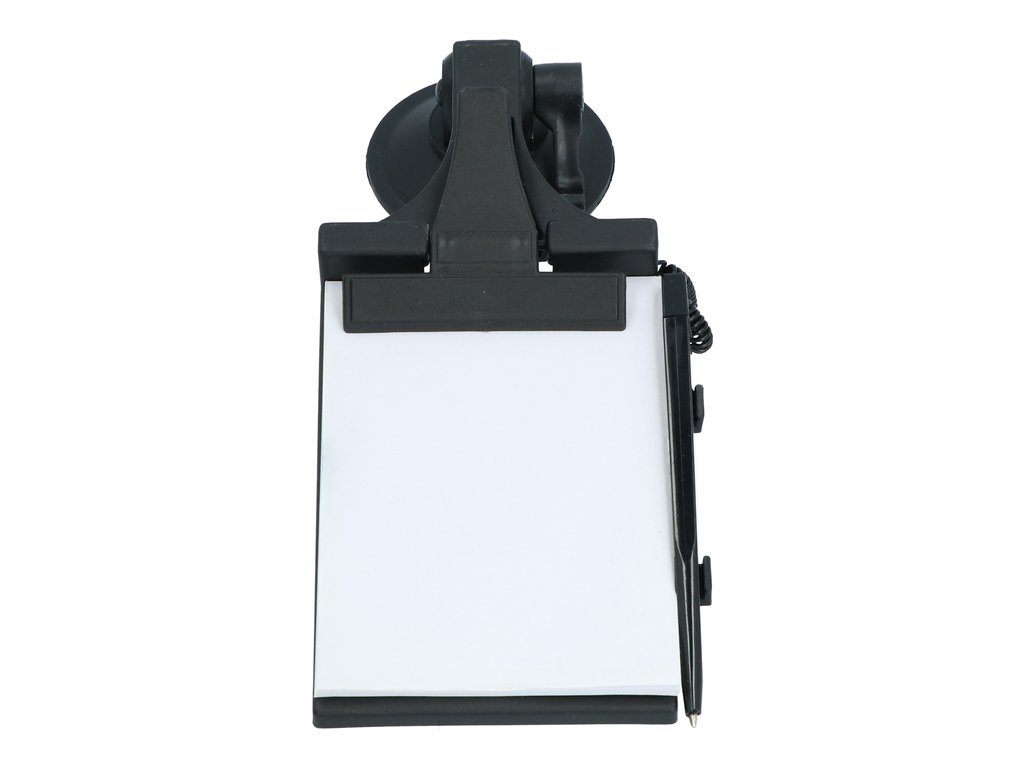 Bloc notes auto cu ventuză Carpoint, format mare, cu pix inclus