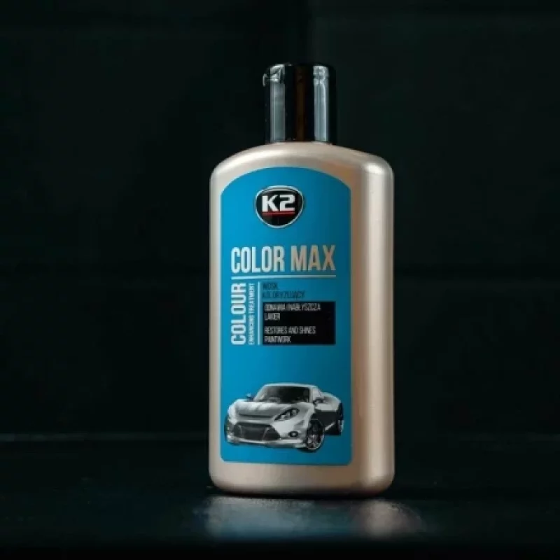 Ceara auto coloranta K2 Color Max 250 ml, albastru inchis