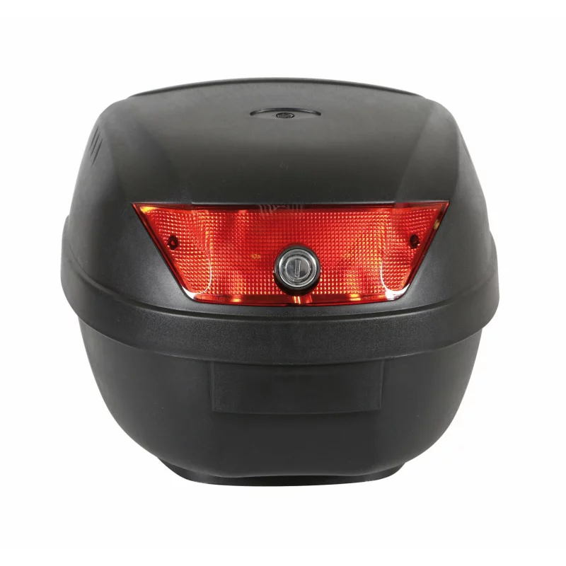 Cutie spate moto T-Box 28L neagra cu kit fixare si 2 chei