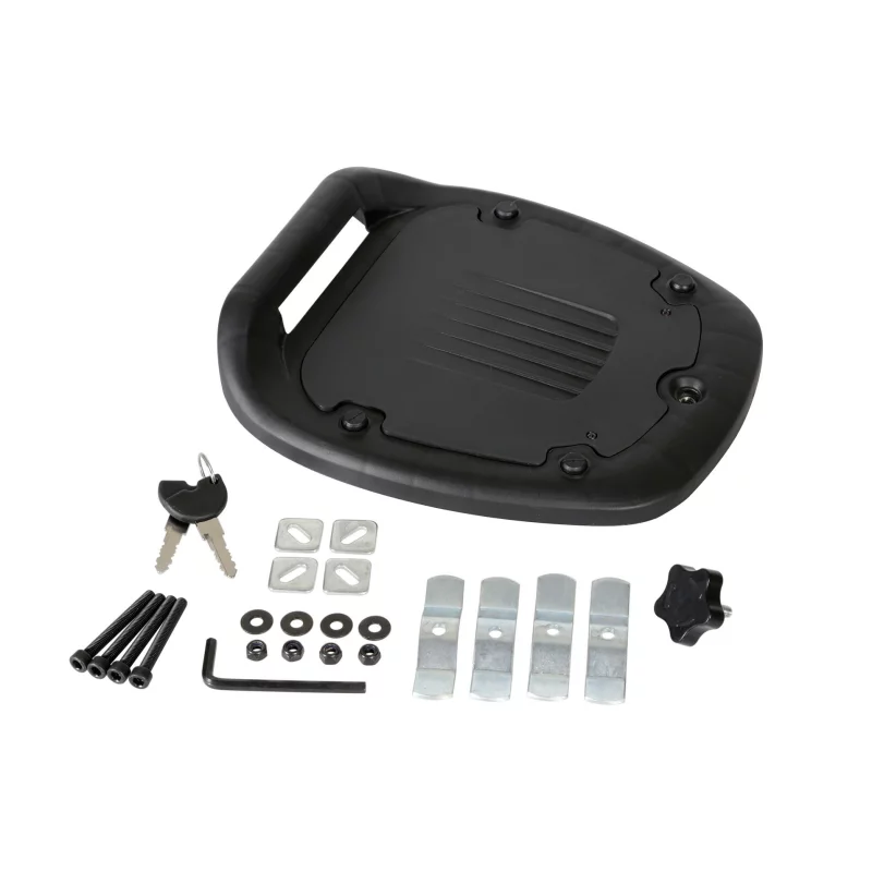 Cutie spate moto T-Box 28L neagra cu kit fixare si 2 chei