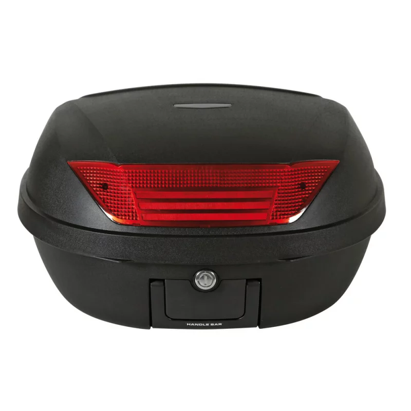 Cutie spate motocicletă Lampa T-Box 52, 52 litri, negru embosat