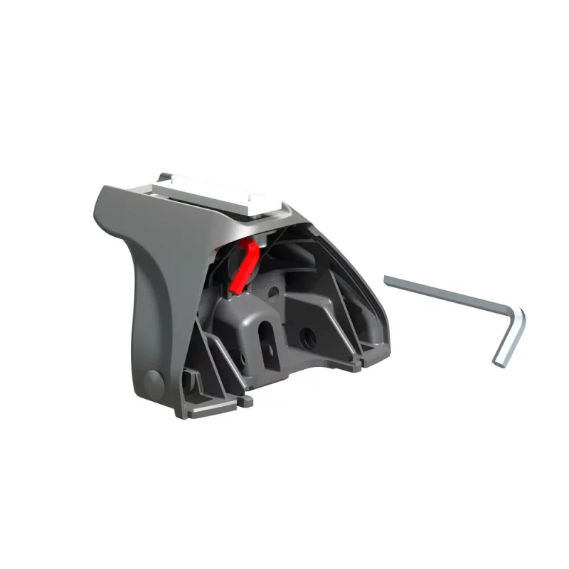 Kit 4 picioare bare portbagaj Nordrive Evos LP, profil redus