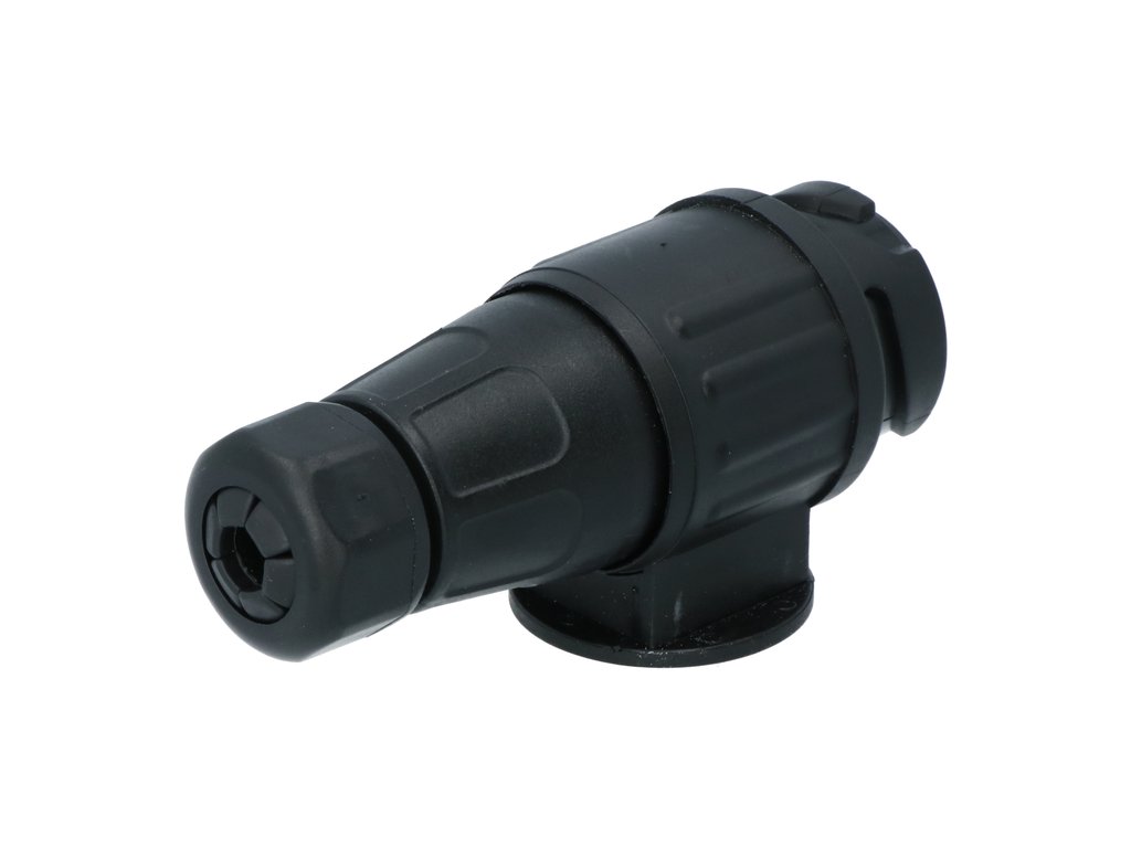 Fișă remorcă auto Carpoint 12V 13 pini din plastic, tip Jager ISO 11446