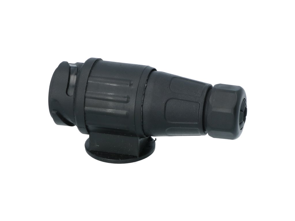 Fișă remorcă auto Carpoint 12V 13 pini din plastic, tip Jager ISO 11446