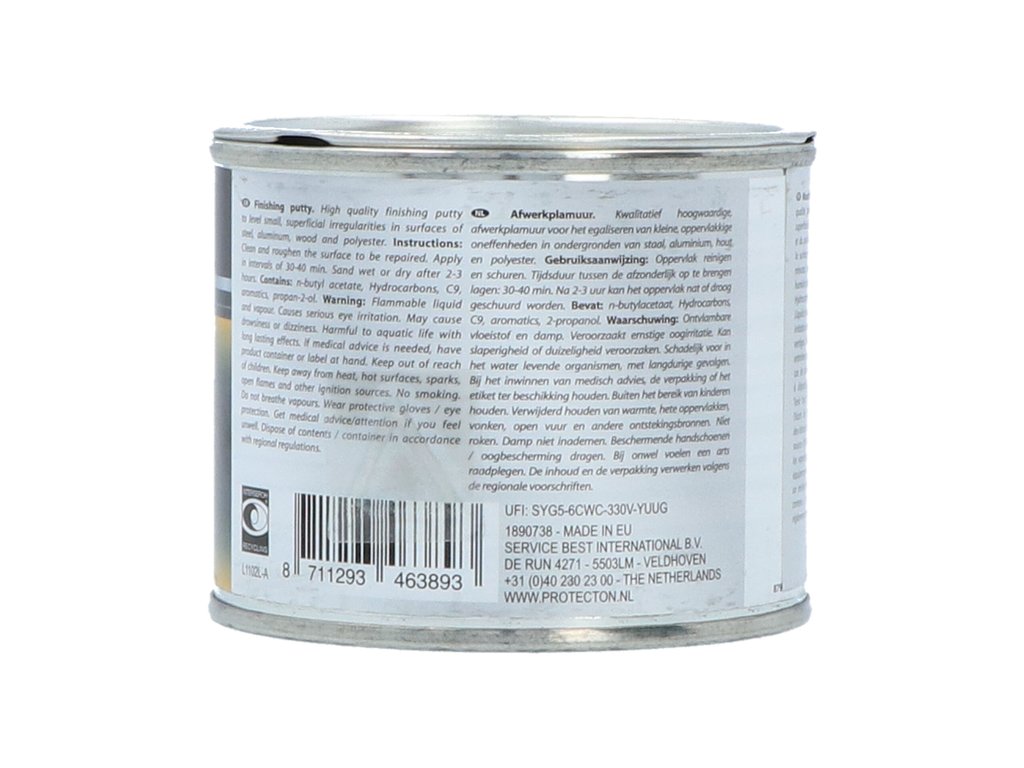 Mastic de finisaj pentru reparatie caroserie Protecton, 250 g