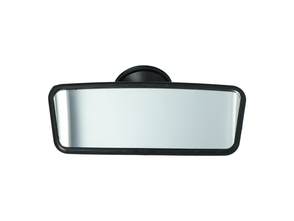 Oglindă retrovizoare interioară auto cu ventuză, reglabilă, 15,20 x 5,40 cm