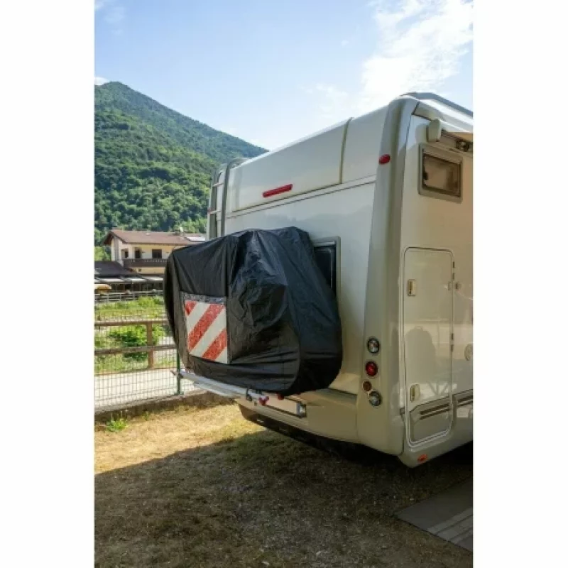 Husă impermeabilă pentru 2-3 biciclete autorulotă/camper 145x70x120 cm