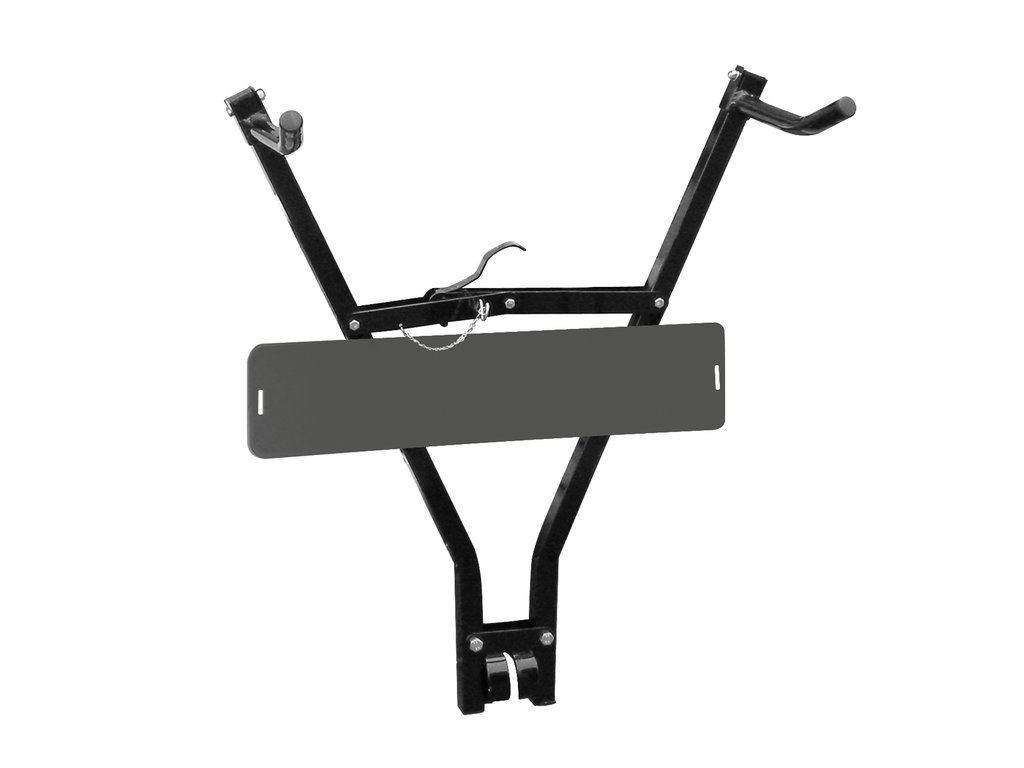 Suport biciclete Carpoint pentru carlig remorcare, 2 biciclete