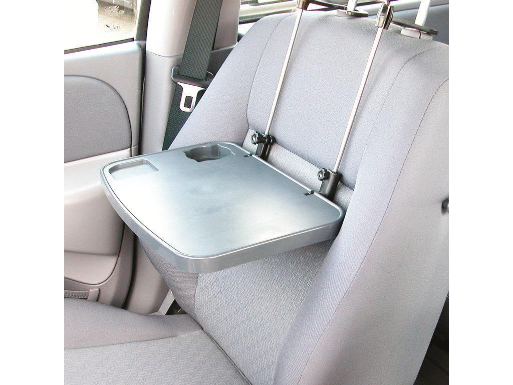 Suport multifunctional auto Carpoint pentru laptop , bauturi, mancare cu fixare pe volan sau spatarul scaunului, sustine pana la 10kg