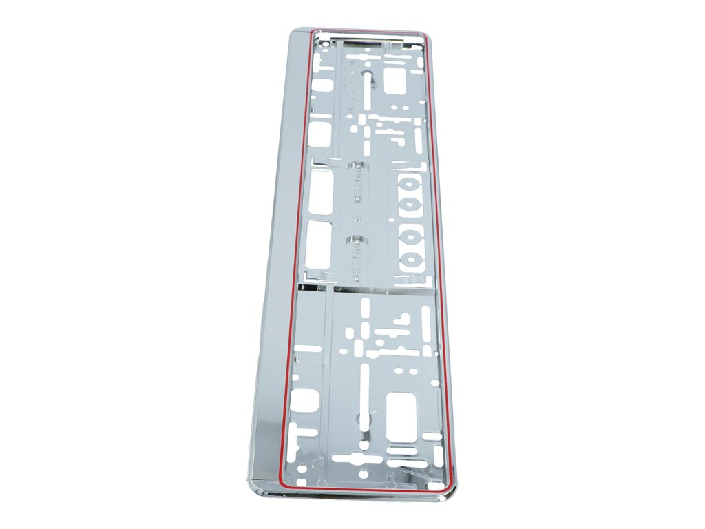 Suport număr înmatriculare cromat Carpoint, 52 x 11 cm, plastic