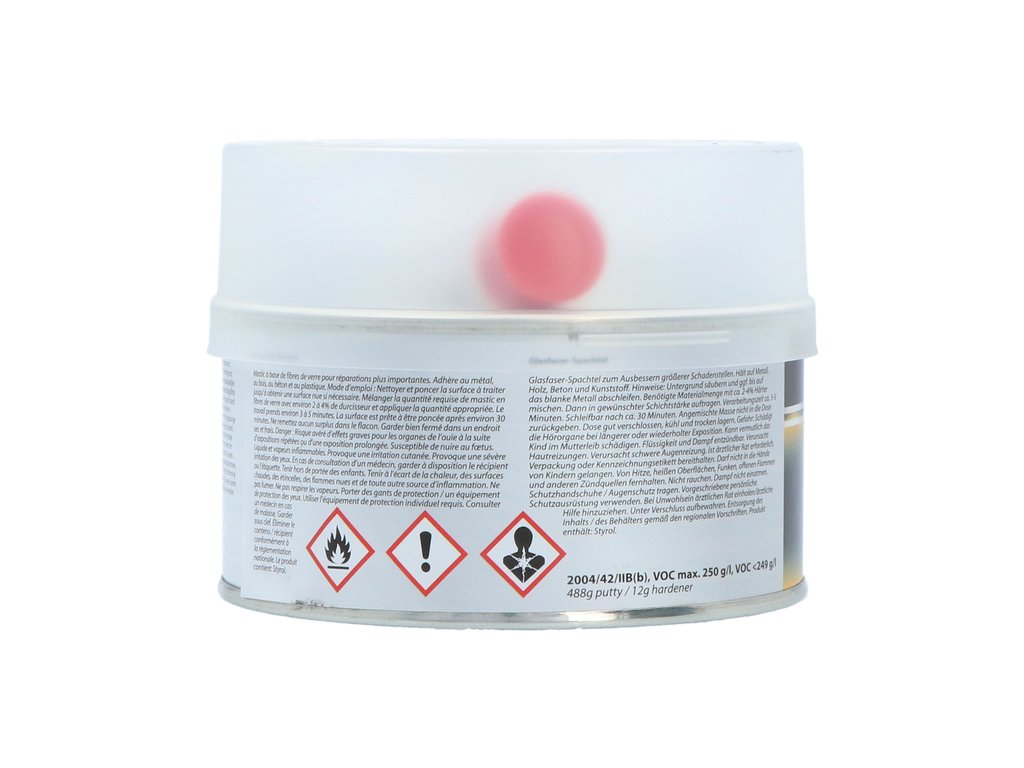 Chit auto cu fibra de sticla Protecton pentru reparatii, 0.5 kg