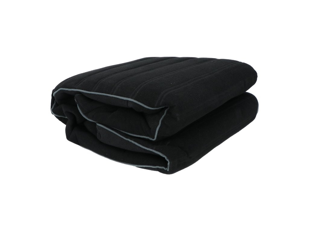 Huse scaune auto fata Carpoint Velour, set 4 piese, negre