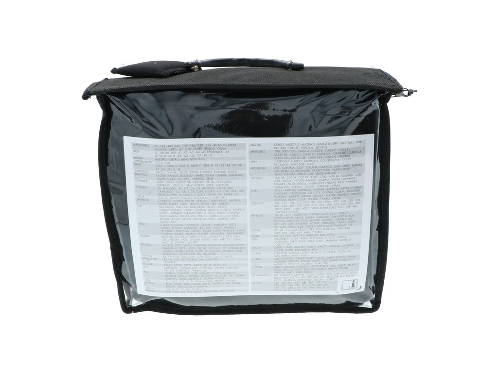 Huse scaune auto fata Carpoint Velour, set 4 piese, negre