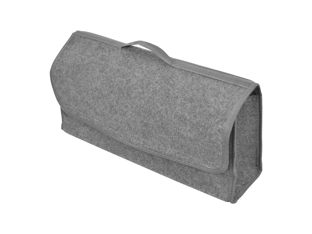 Organizator portbagaj auto mare 50x15x25 cm cu banda velcro