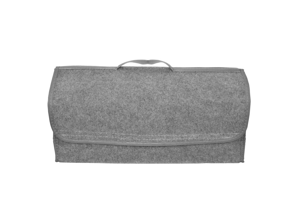 Organizator portbagaj auto mare 50x15x25 cm cu banda velcro