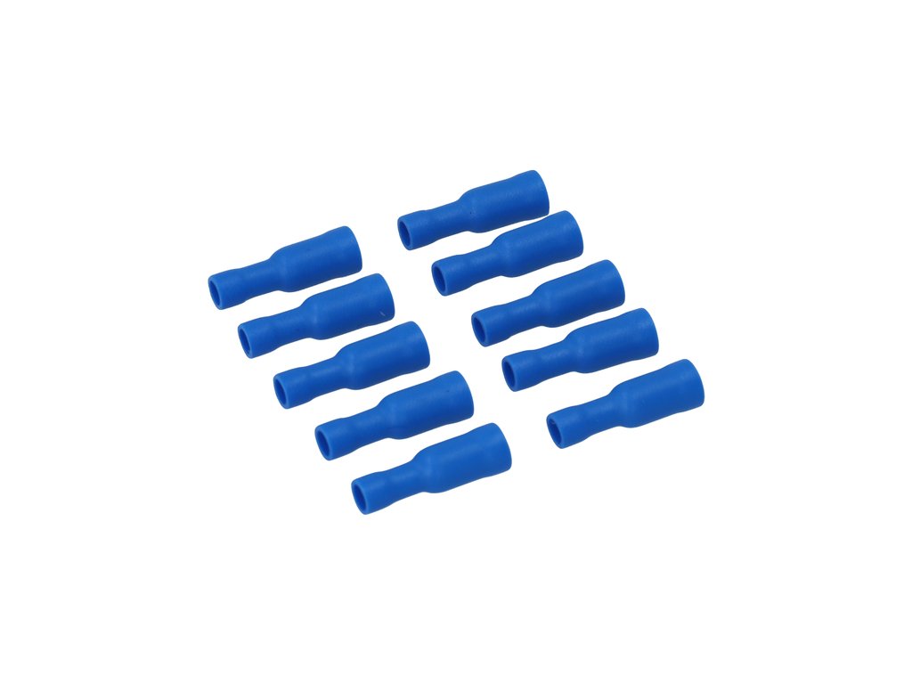 Papuci electrici izolati mama 4,96 mm, albastri, 25 mm, 10 buc, Carpoint