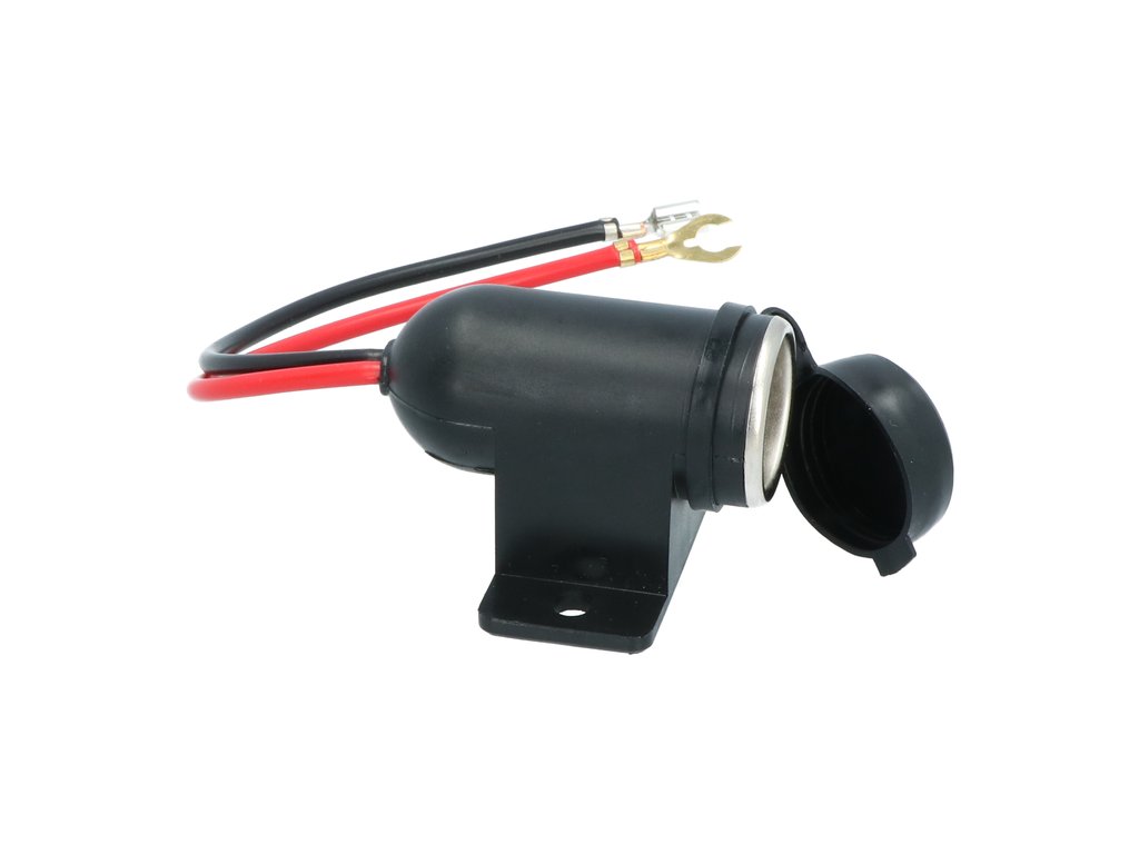 Priză auto suplimentară Carpoint 12V, max. 15A, cu cablu 13 cm