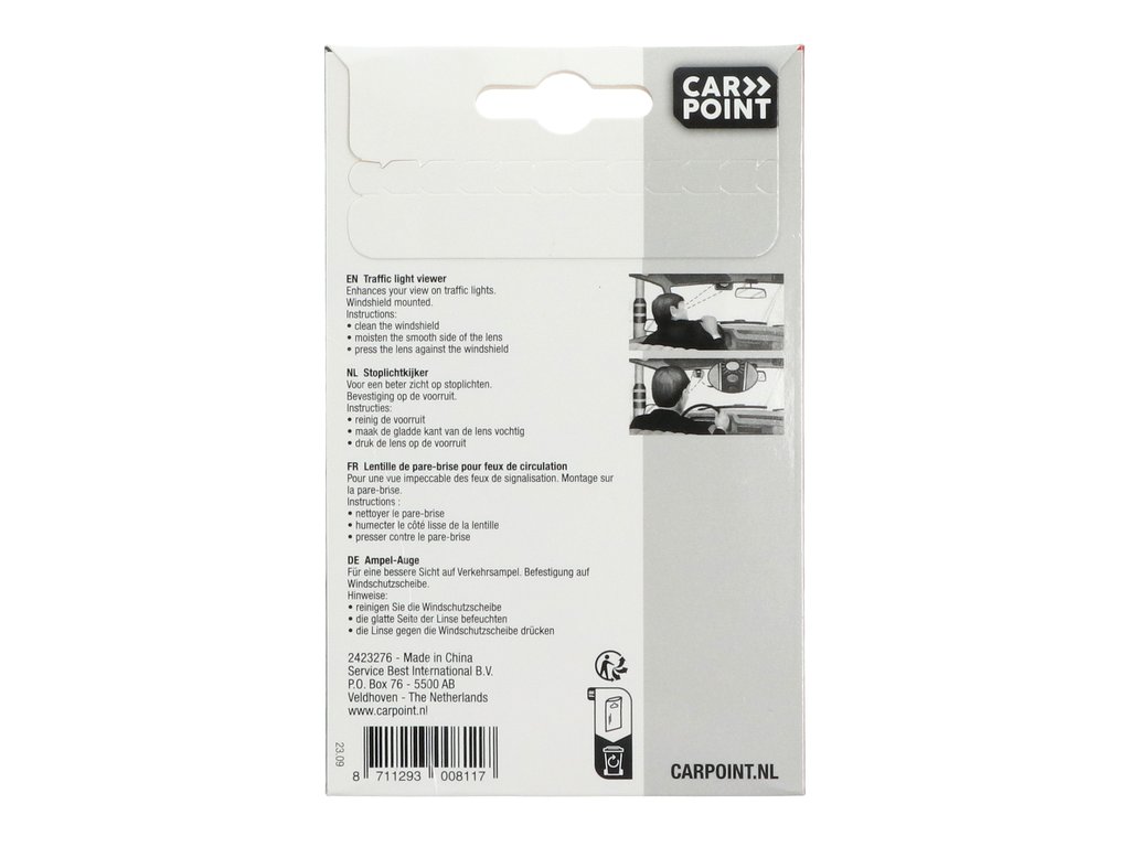 Lentilă parbriz pentru vizualizare semafor, lupă trafic 7,5 cm Carpoint