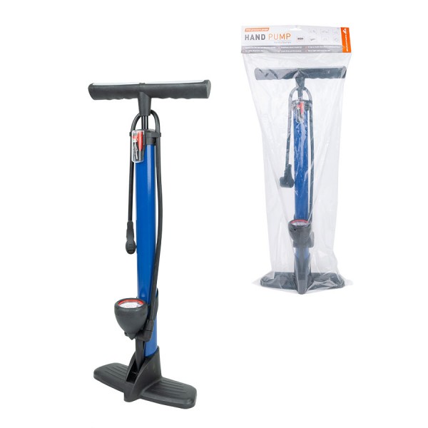 Pompa aer manuala Automax cu manometru 7 Bar si furtun de 50 cm.