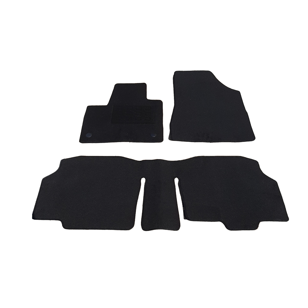 Set covorașe auto din mochetă pentru Mercedes Citan W420, 5 locuri, negru