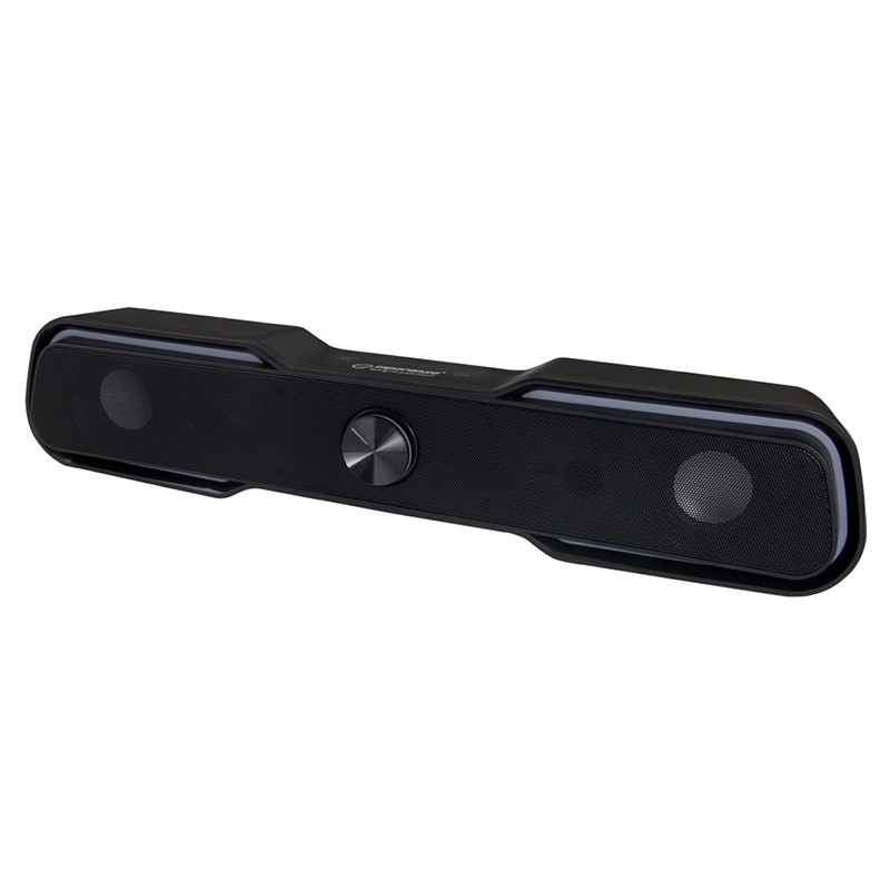 Soundbar USB 2.0 Esperanza Apala cu LED RGB pentru PC si laptop