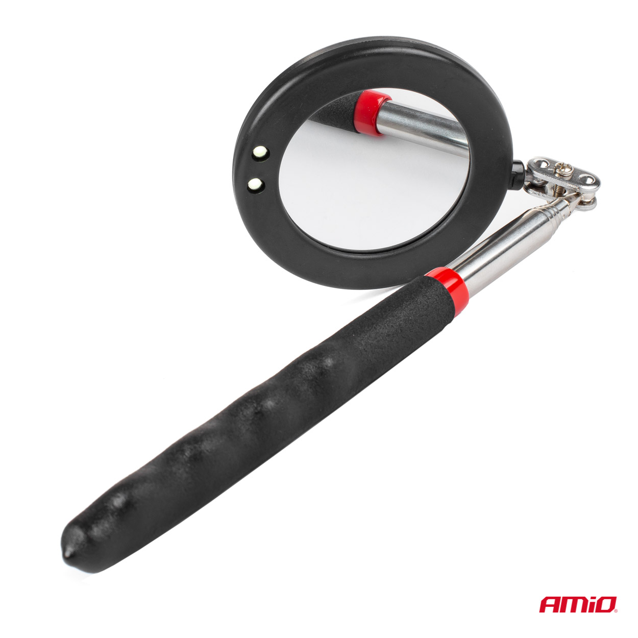 Oglinda de control telescopica auto cu LED si brat extensibil